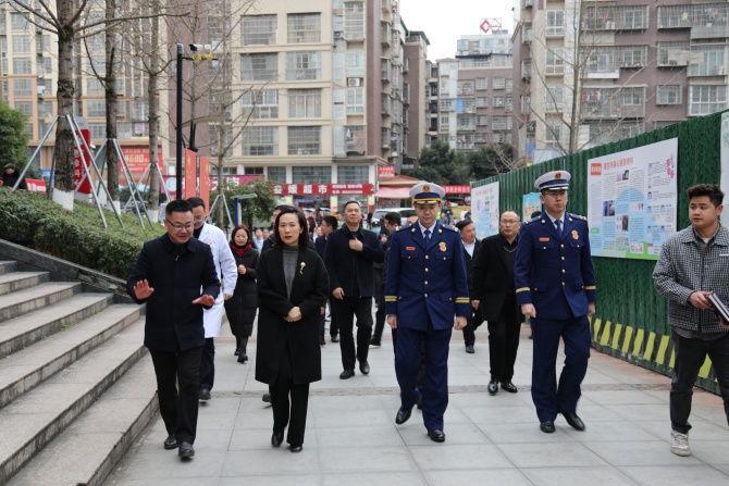 营山县县委副书记、县长孔北川率队到南充市身心医院节前慰问和安全检查