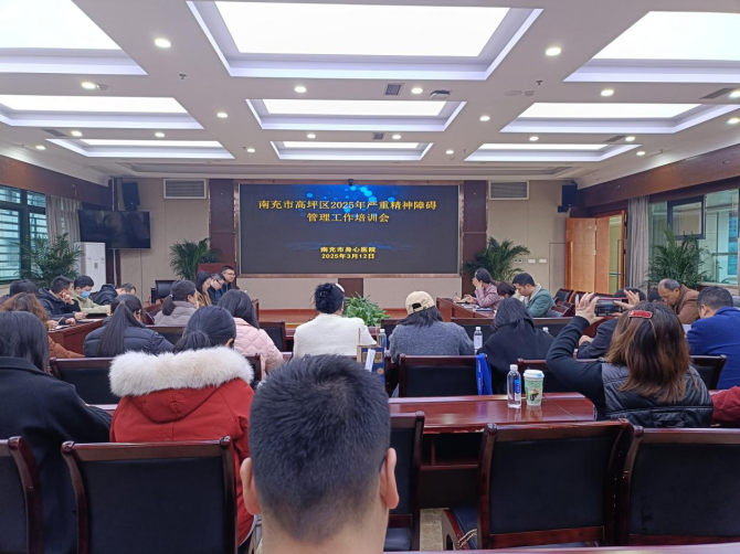  南充市高坪区举办严重精神障碍管理工作培训会