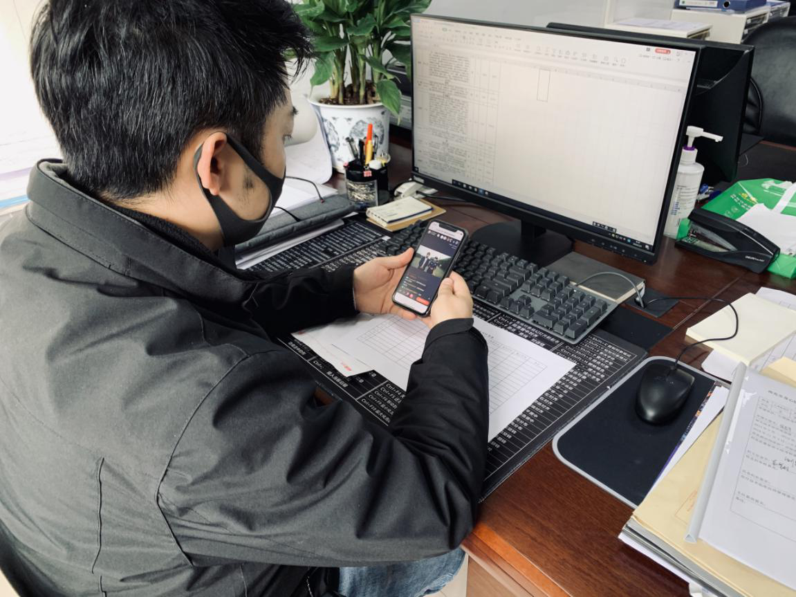 南充市身心医院组织收看复工复产消防安全网络培训直播