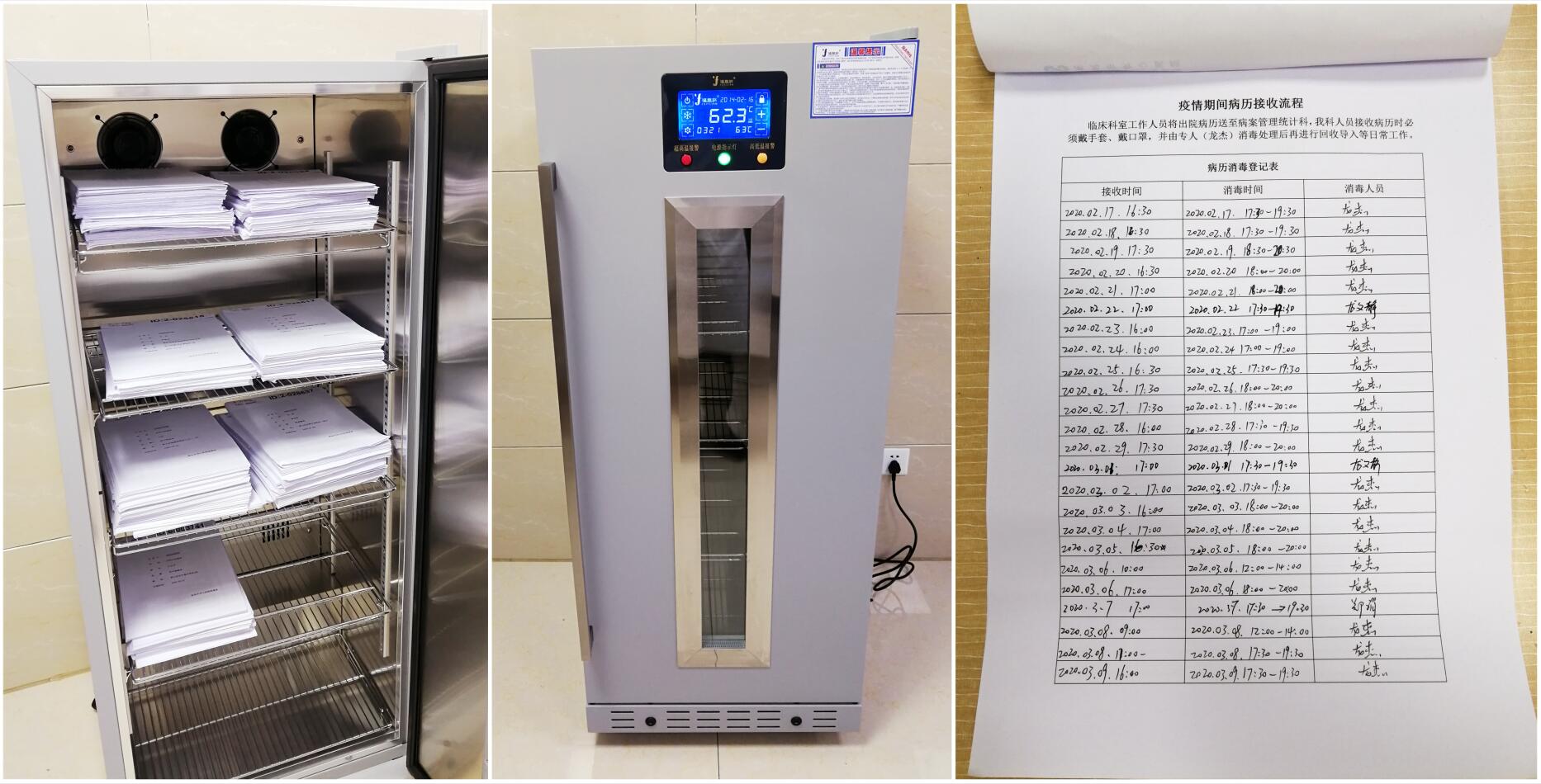 南充市身心医院病案管理统计科针对新型冠状病毒采取的一系列防控措施