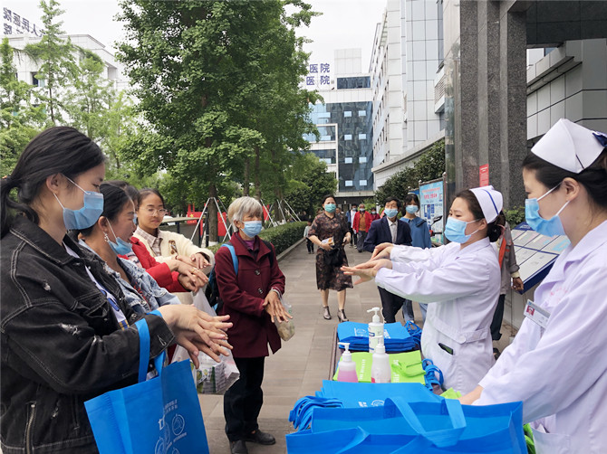 数秒挽救生命 清洁双手——南充市身心医院开展2021年世界手卫生日宣传活动